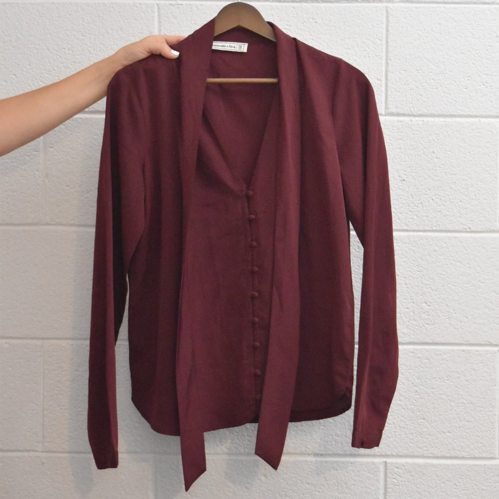 Plum colored top